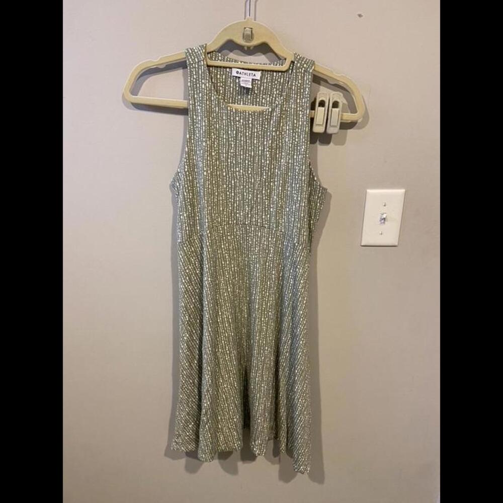 Athleta Santorini Thera Printed Dress- size small, EUC